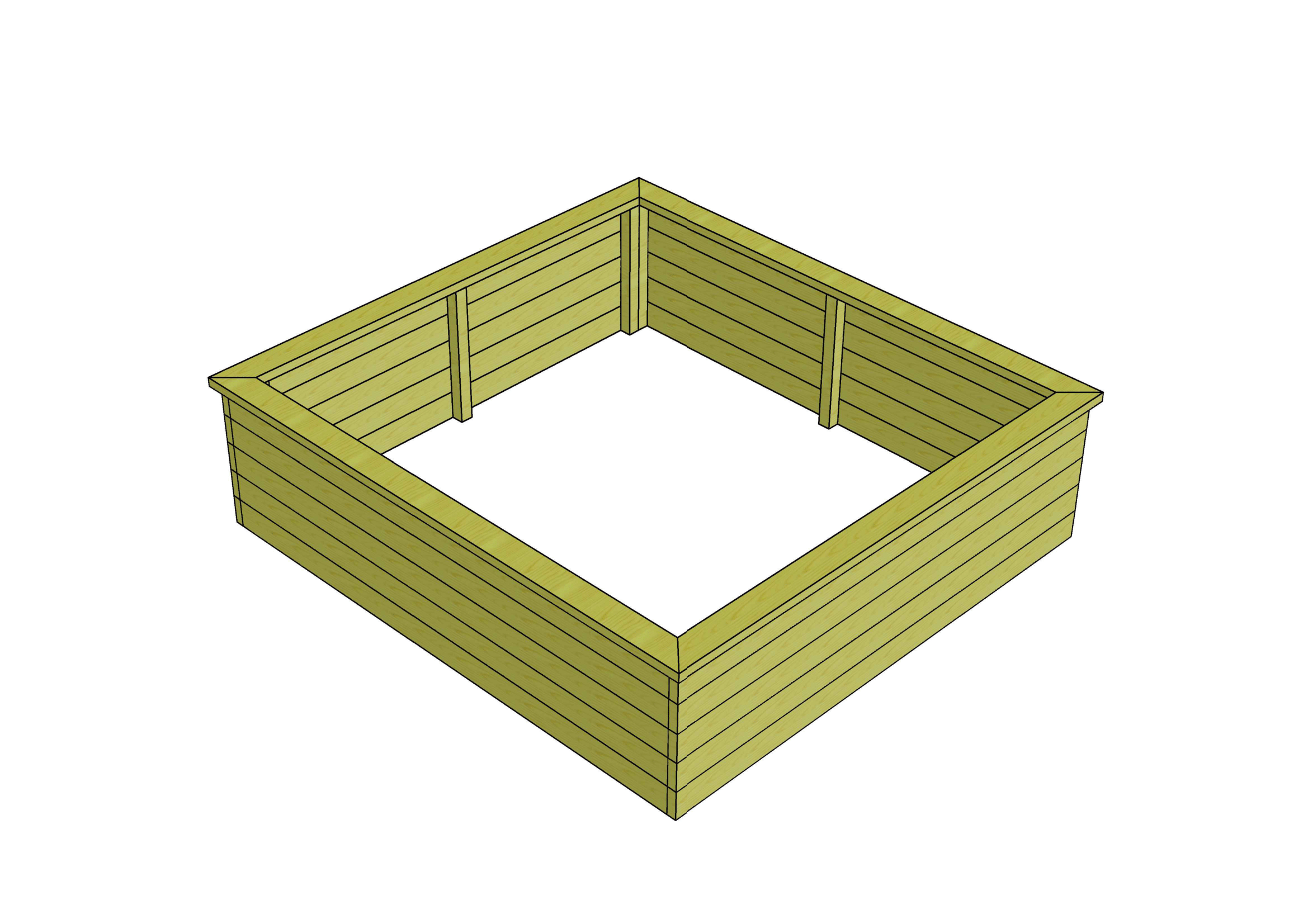 1600x1700x478mm (lentelės 90x28mm)-1 Lysvė 160 x 170 x 48 cm - Image 1