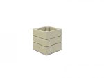 Medinis mini lauko suoliukas-daiktadėžė - Image 3